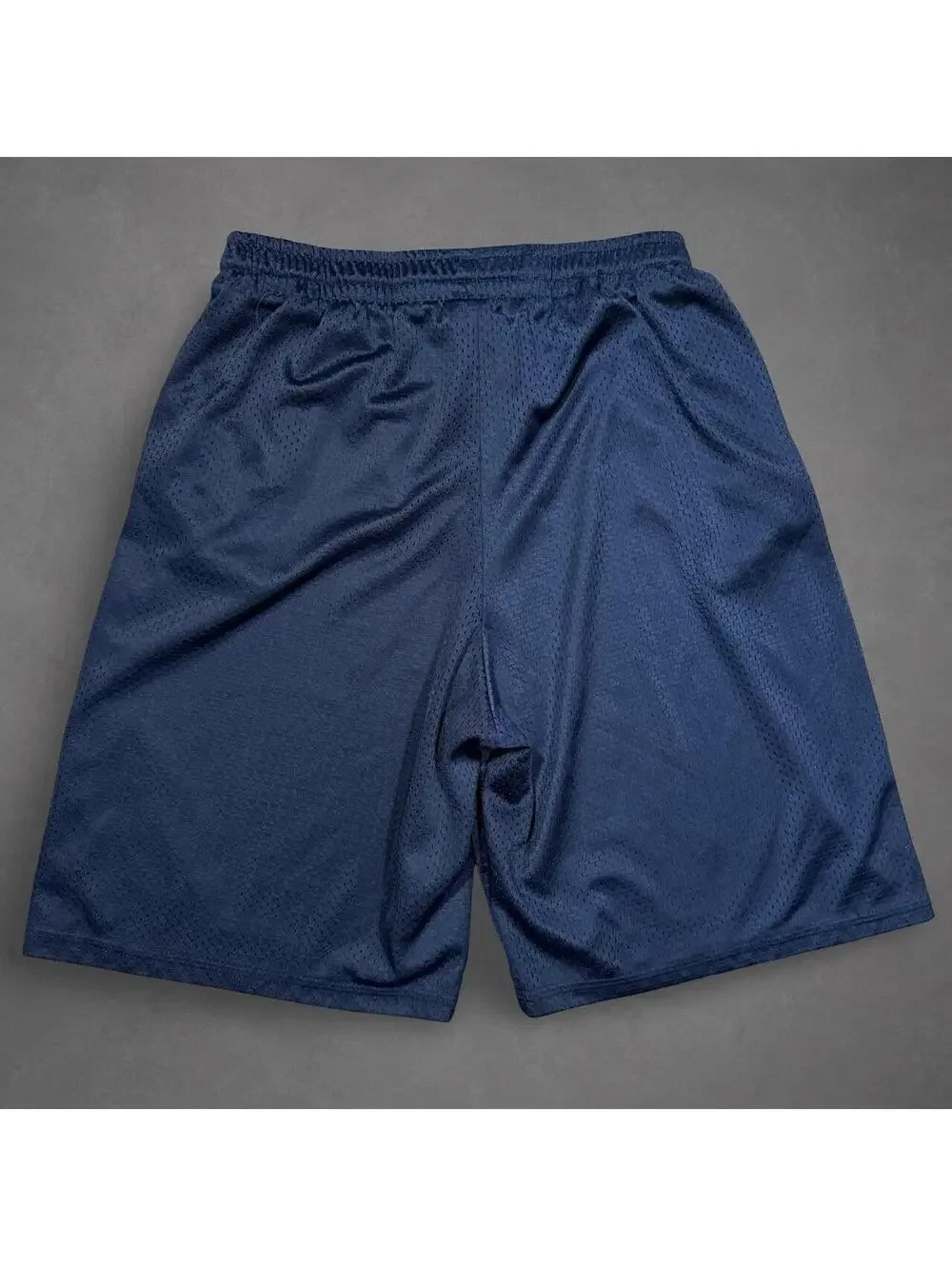 MVP Sportswear Navy Blue Mesh Basketball Shorts